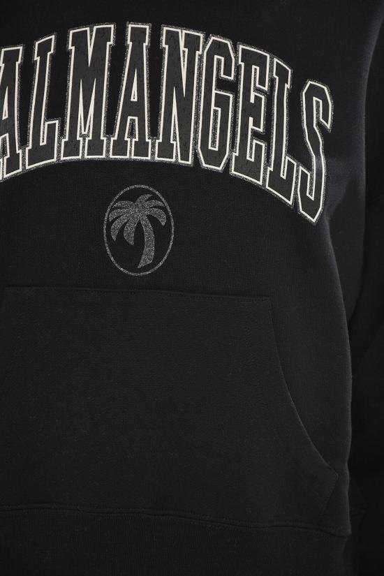 팜앤젤스 후드 티셔츠 PWBB023S25FLE001100B Black - PALM ANGELS