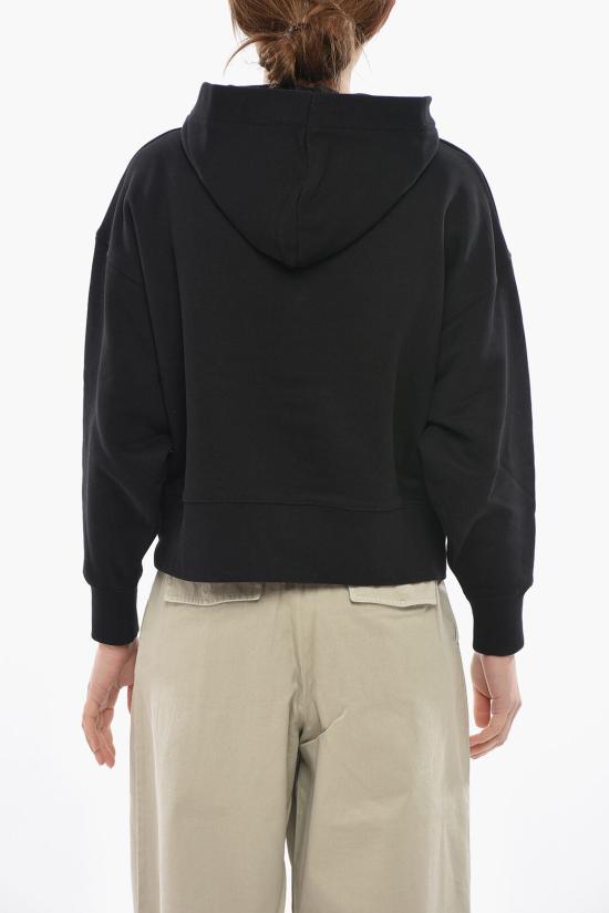  팜앤젤스 후드 티셔츠 PWBB023S25FLE001100B Black - PALM ANGELS