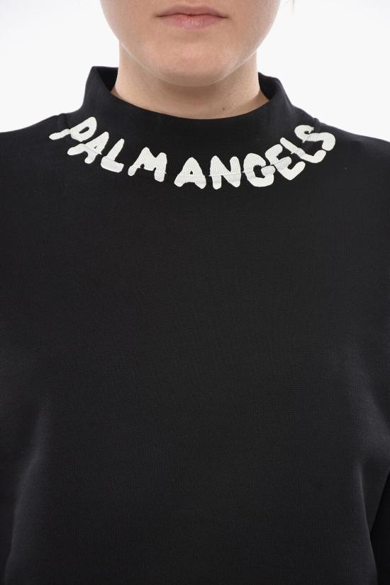  팜앤젤스 긴팔 티셔츠 PWBA016S25FLE0021003 Black - PALM ANGELS