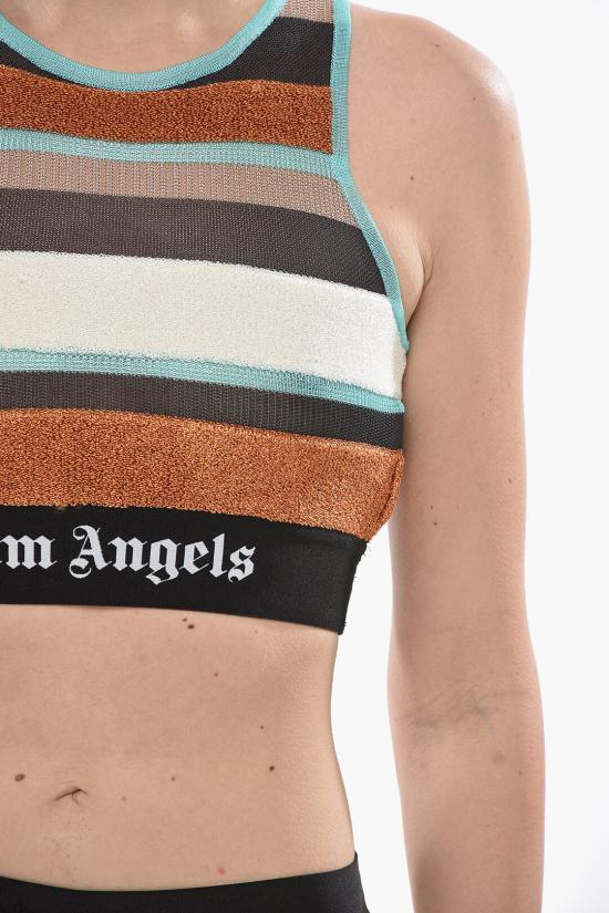  팜앤젤스 트레이닝 티셔츠 PWHT001S23KNI0018410 Multicolor - PALM ANGELS