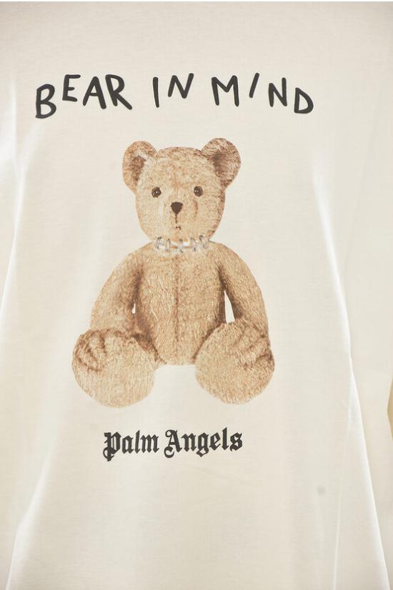  팜앤젤스 반팔 티셔츠 PWAA017F24JER0050360 White - PALM ANGELS