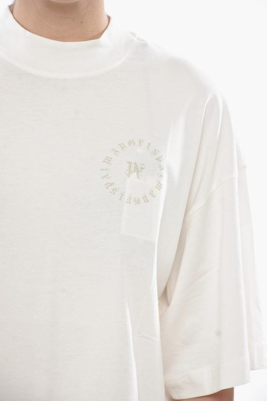  팜앤젤스 반팔 티셔츠 PWAA017F24JER0020361 White - PALM ANGELS