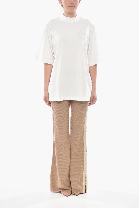  팜앤젤스 반팔 티셔츠 PWAA017F24JER0020361 White - PALM ANGELS