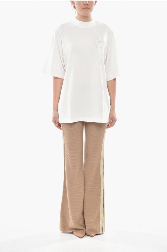  팜앤젤스 반팔 티셔츠 PWAA017F24JER0020361 White - PALM ANGELS