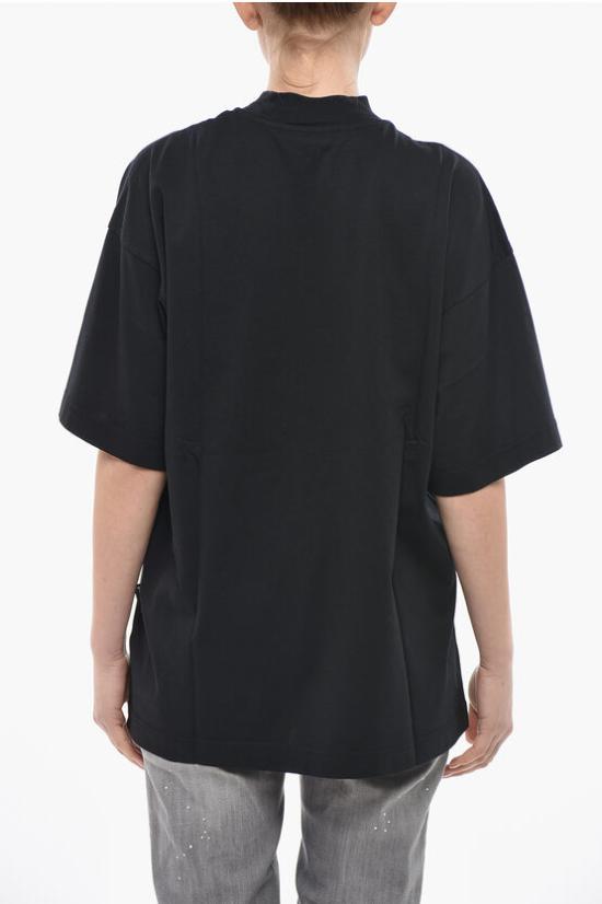  팜앤젤스 반팔 티셔츠 PWAA017F24JER0031009 Black - PALM ANGELS