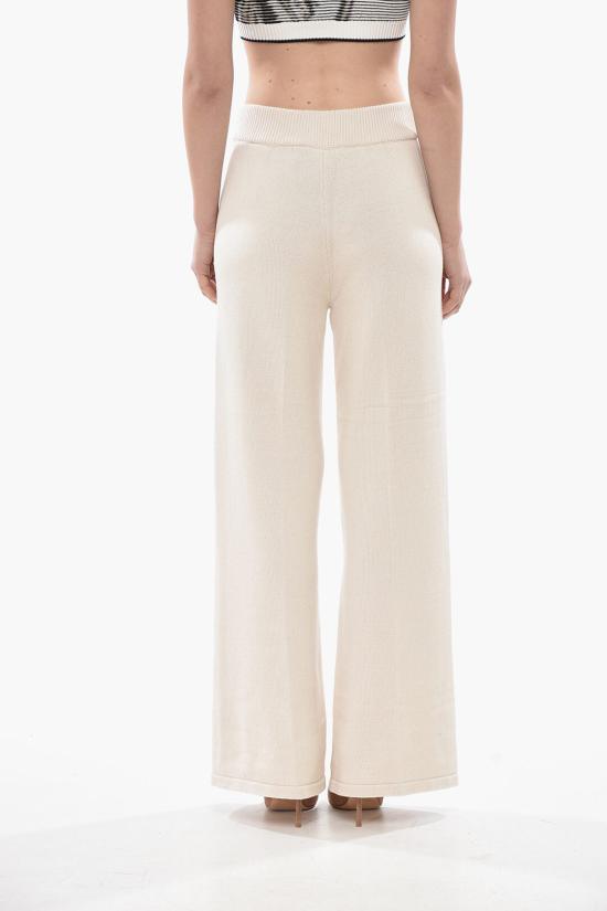  팜앤젤스 스트레이트 팬츠 PWHG035S25KNI0010362 White - PALM ANGELS