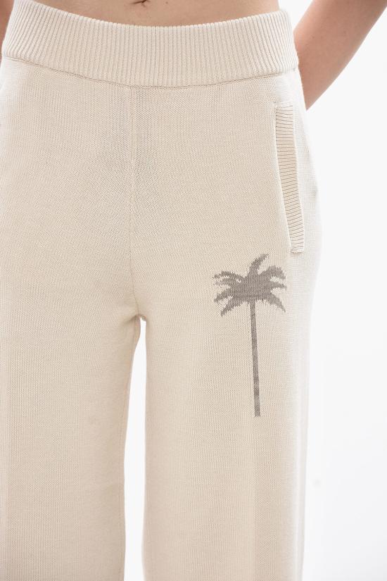  팜앤젤스 스트레이트 팬츠 PWHG035S25KNI0010362 White - PALM ANGELS