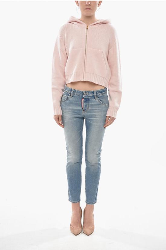  팜앤젤스 스웨터 PWHU013C99KNI0013001 Pink - PALM ANGELS