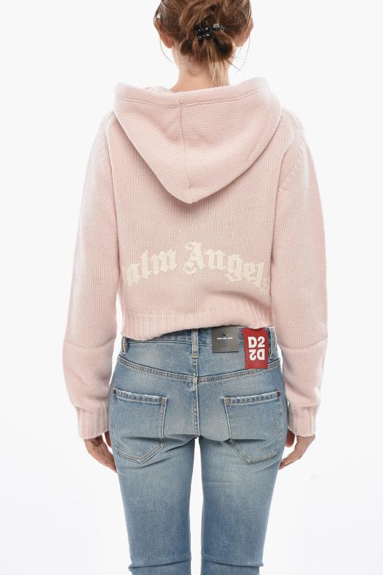  팜앤젤스 스웨터 PWHU013C99KNI0013001 Pink - PALM ANGELS