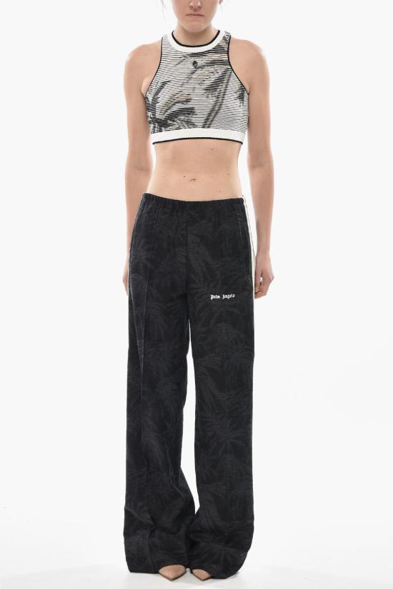  팜앤젤스 스트레이트 팬츠 PWCJ016S25FAB0011003 Gray - PALM ANGELS