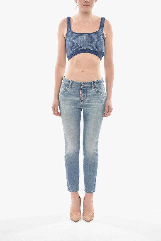  팜앤젤스 트레이닝 티셔츠 PWHT026S25KNI0014940 Blue - PALM ANGELS