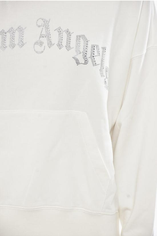  팜앤젤스 후드 티셔츠 PWBB074S25FLE0020372 White - PALM ANGELS
