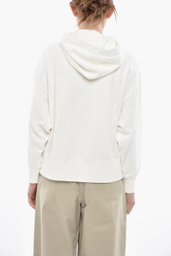  팜앤젤스 후드 티셔츠 PWBB074S25FLE0020372 White - PALM ANGELS