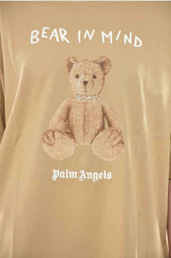  팜앤젤스 반팔 티셔츠 PWAA017F24JER0056160 Beige - PALM ANGELS