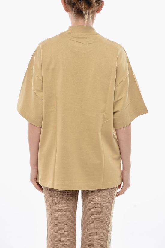  팜앤젤스 반팔 티셔츠 PWAA017F24JER0056160 Beige - PALM ANGELS