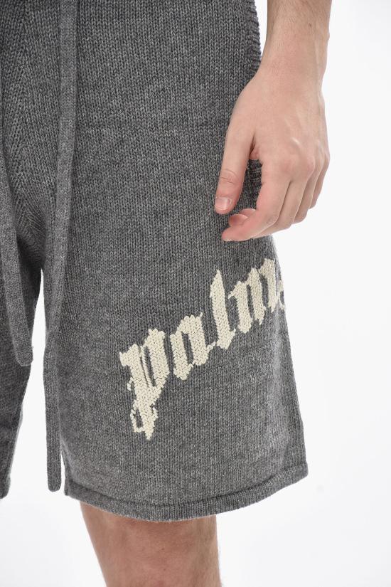  팜앤젤스 숏팬츠 PMHM011S25KNI0010803 Gray - PALM ANGELS