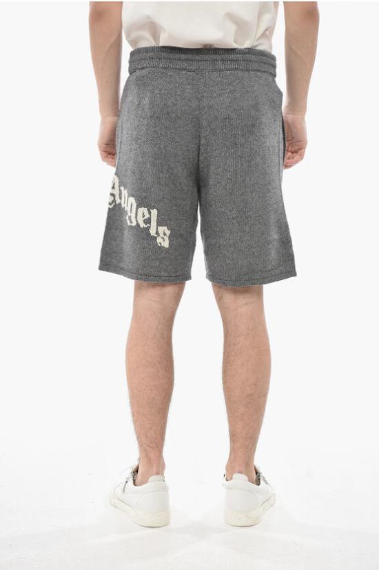  팜앤젤스 숏팬츠 PMHM011S25KNI0010803 Gray - PALM ANGELS