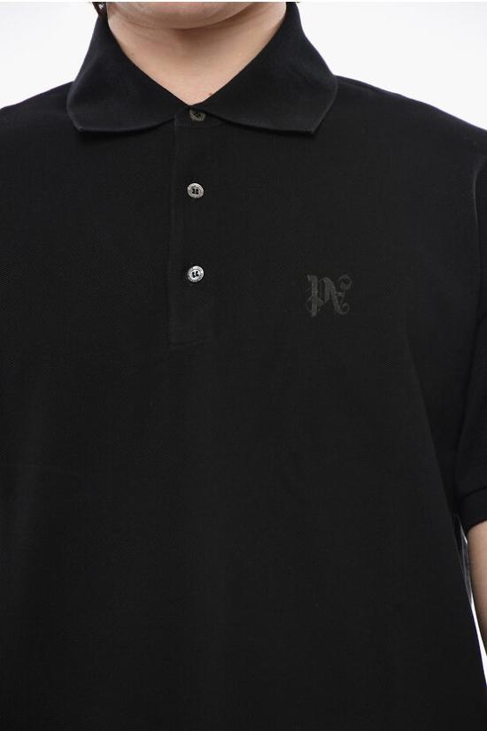  팜앤젤스 폴로 티셔츠 PMGB012R24FAB0011010 Black - PALM ANGELS