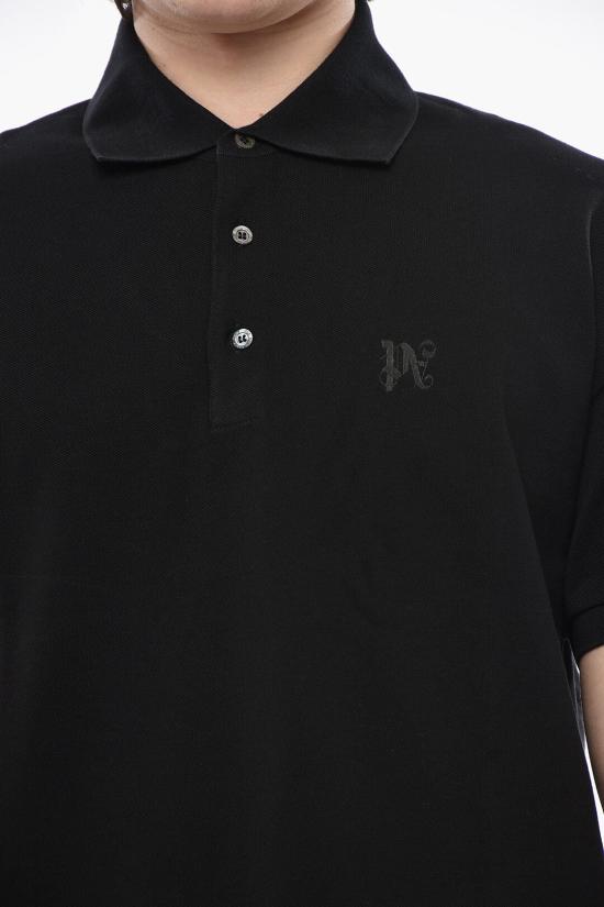  팜앤젤스 폴로 티셔츠 PMGB012R24FAB0011010 Black - PALM ANGELS