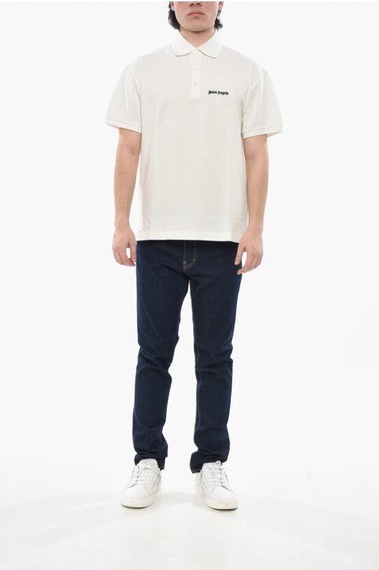  팜앤젤스 폴로 티셔츠 PMGB012C99FAB0010310 White - PALM ANGELS