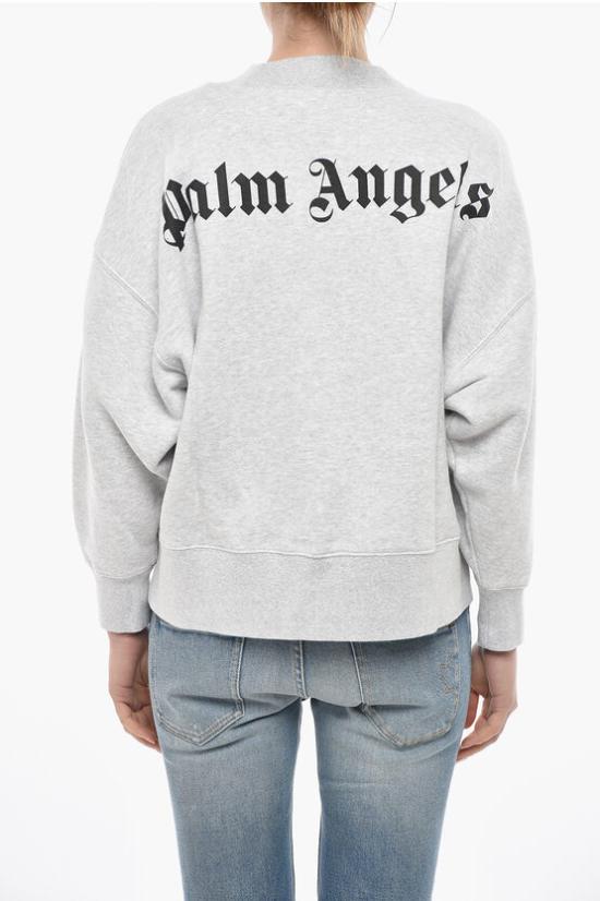  팜앤젤스 긴팔 티셔츠 PWBA017C99FLE0010810 Gray - PALM ANGELS