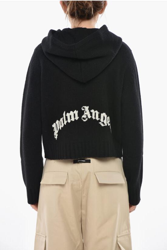  팜앤젤스 스웨터 PWHU012C99KNI0011001 Black - PALM ANGELS