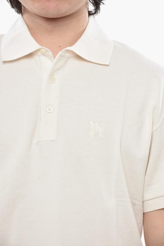  팜앤젤스 폴로 티셔츠 PMGB012R24FAB0010303 White - PALM ANGELS