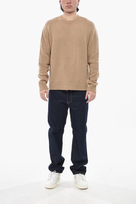  팜앤젤스 스웨터 PMHE027C99KNI0016101 Beige - PALM ANGELS