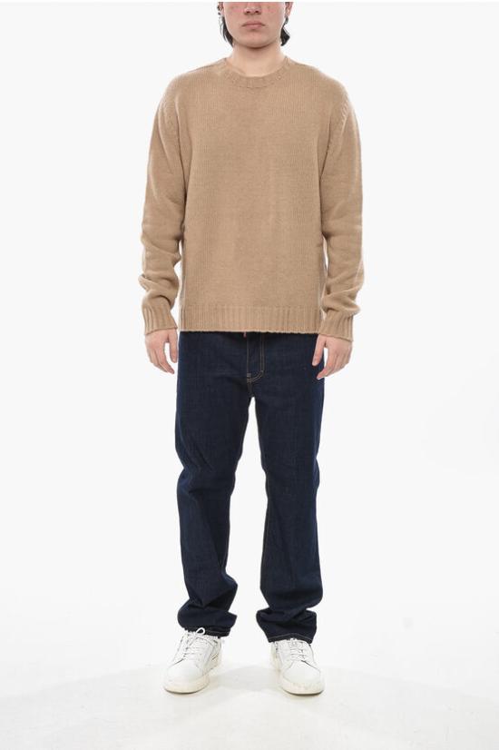  팜앤젤스 스웨터 PMHE027C99KNI0016101 Beige - PALM ANGELS