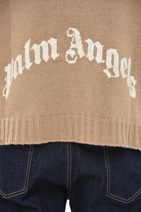  팜앤젤스 스웨터 PMHE027C99KNI0016101 Beige - PALM ANGELS