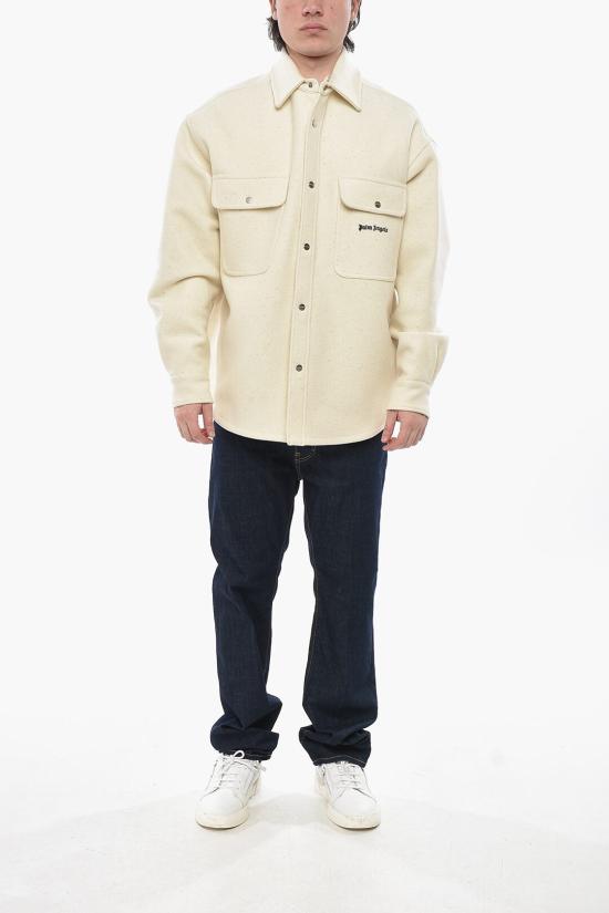  팜앤젤스 자켓 PMES012C99FAB0010410 Beige - PALM ANGELS