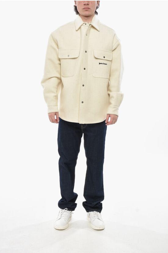  팜앤젤스 자켓 PMES012C99FAB0010410 Beige - PALM ANGELS