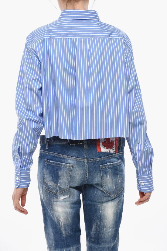  옴므 걸스 셔츠 HGSH006 BLWHT Blue - HOMME GIRLS