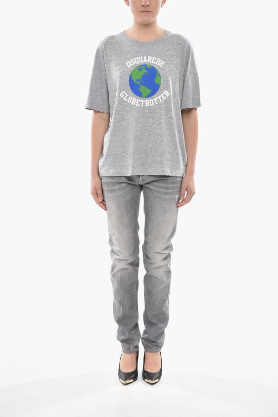  디스퀘어드2 반팔 티셔츠 S75GD0290S22146857M Gray - DSQUARED2