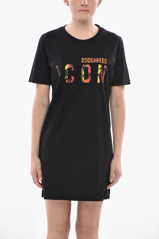  디스퀘어드2 숏 원피스 S80CT0019S23009900 Black - DSQUARED2