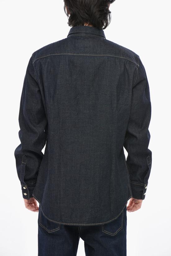  디스퀘어드2 데님 셔츠 S74DM0759S30871470 Blue - DSQUARED2