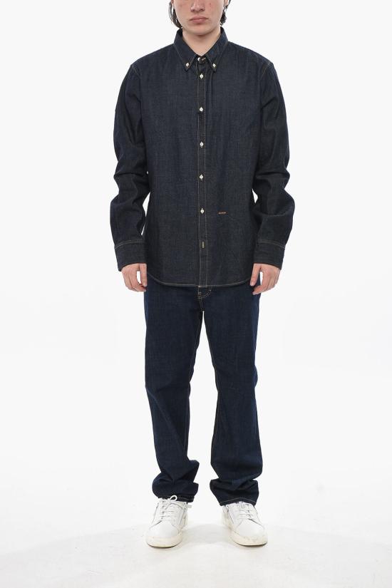  디스퀘어드2 데님 셔츠 S74DM0759S30871470 Blue - DSQUARED2