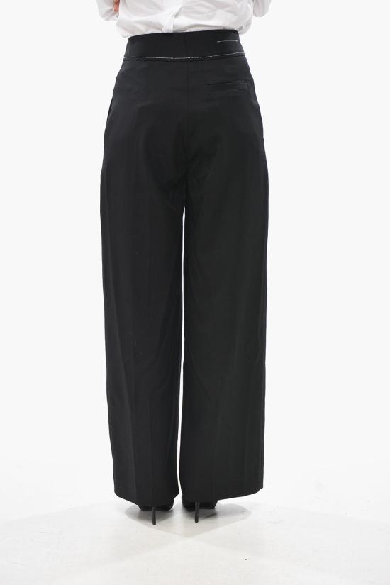  마르지엘라 스트레이트 팬츠 S52KA0427 S47848 900 Black - MAISON MARGIELA