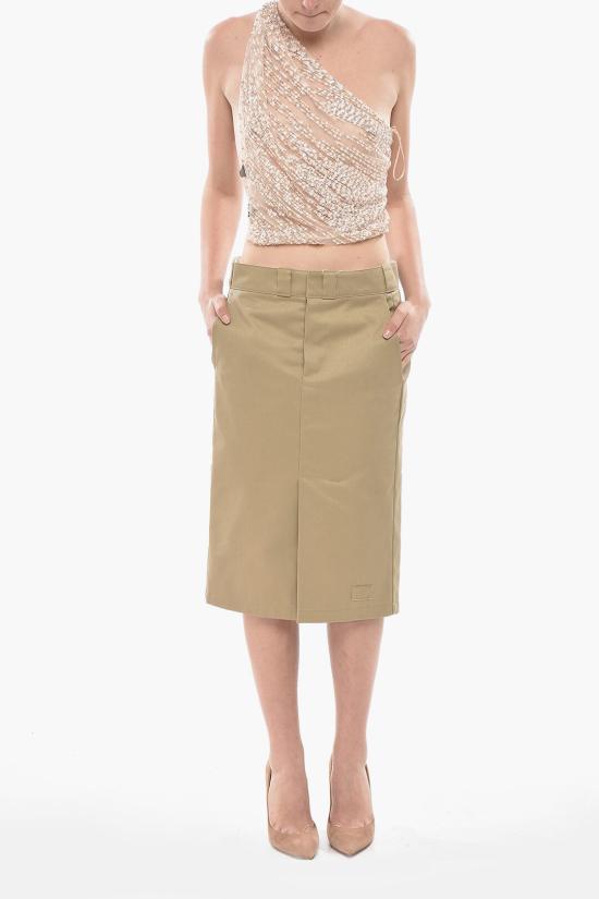  마르지엘라 롱 스커트 S51ME0028S54042114 Beige - MAISON MARGIELA