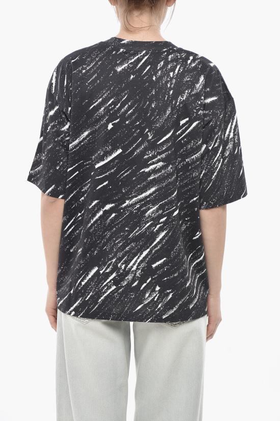  마르니 반팔 티셔츠 THJET49P08 USS018 CRN99 Black - MARNI