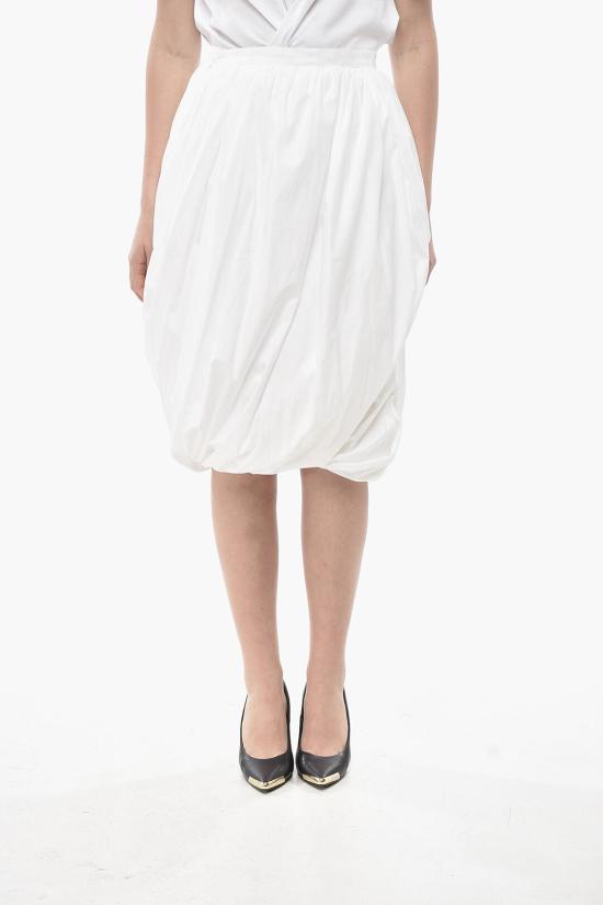  마르니 롱 스커트 GOMA0597A0 UTC223 00W01 White
