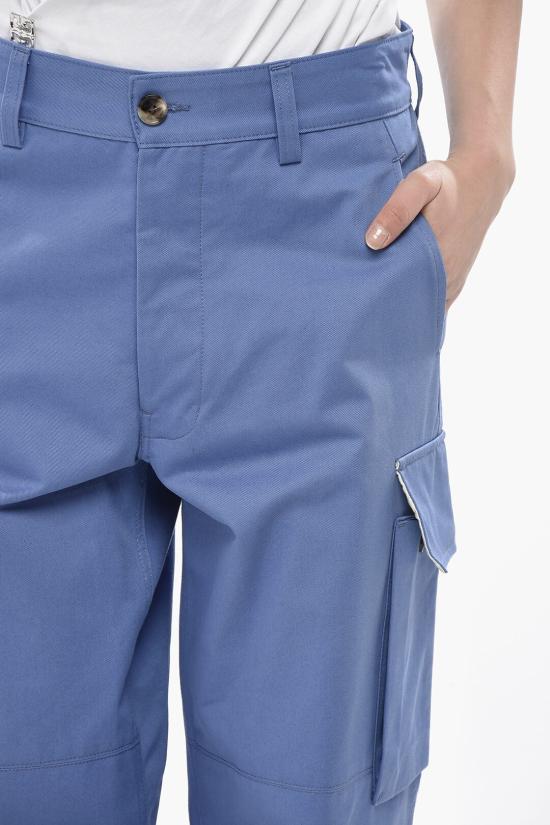  마르니 스트레이트 팬츠 PUMU0169A1UTC311 00B26 Light blue - MARNI