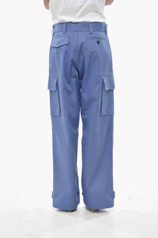  마르니 스트레이트 팬츠 PUMU0169A1UTC311 00B26 Light blue - MARNI