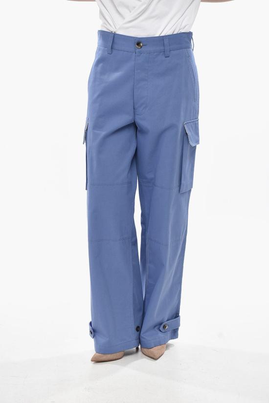  마르니 스트레이트 팬츠 PUMU0169A1UTC311 00B26 Light blue