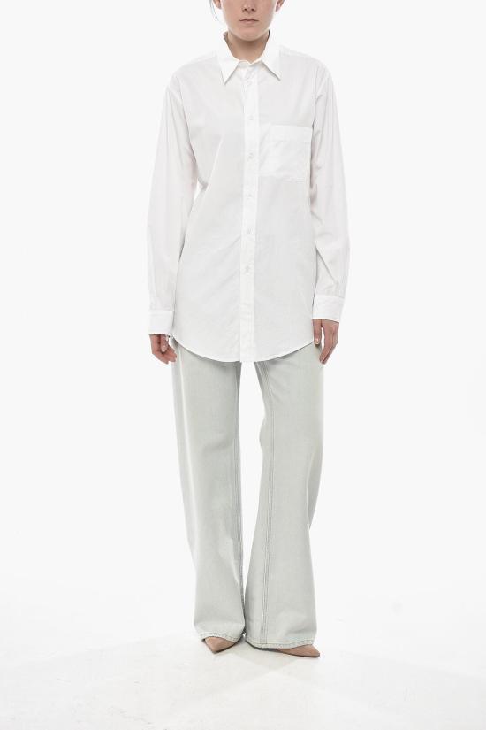 마르지엘라 셔츠 SI0DL0001 S52245 100 White - MAISON MARGIELA