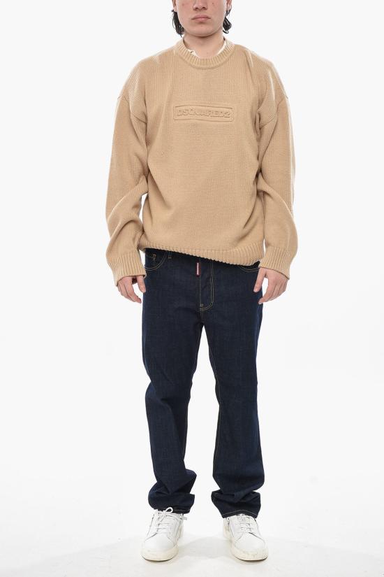  디스퀘어드2 스웨터 S74HA1475D13029 110 Beige - DSQUARED2