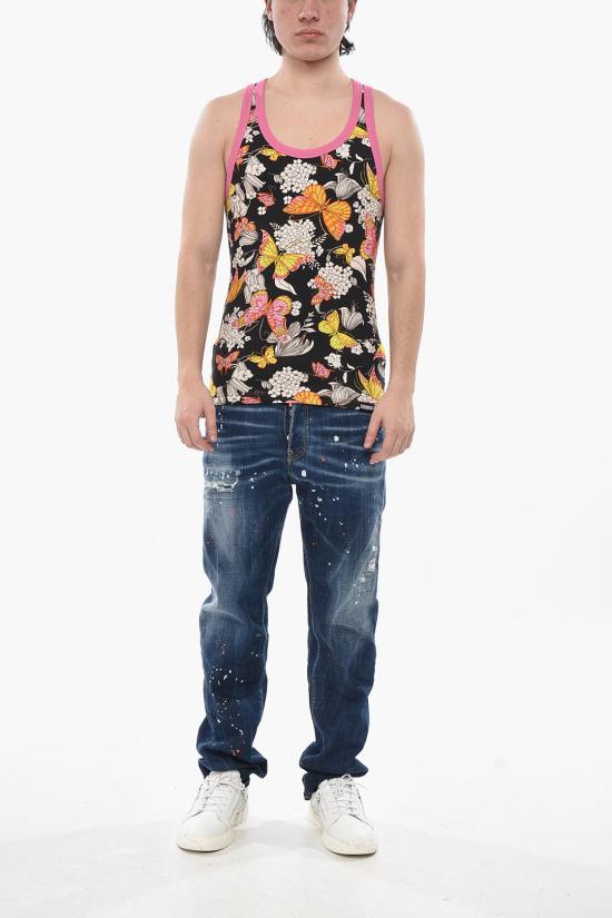  디스퀘어드2 반팔 티셔츠 D9D095210ISA01008 Multicolor - DSQUARED2