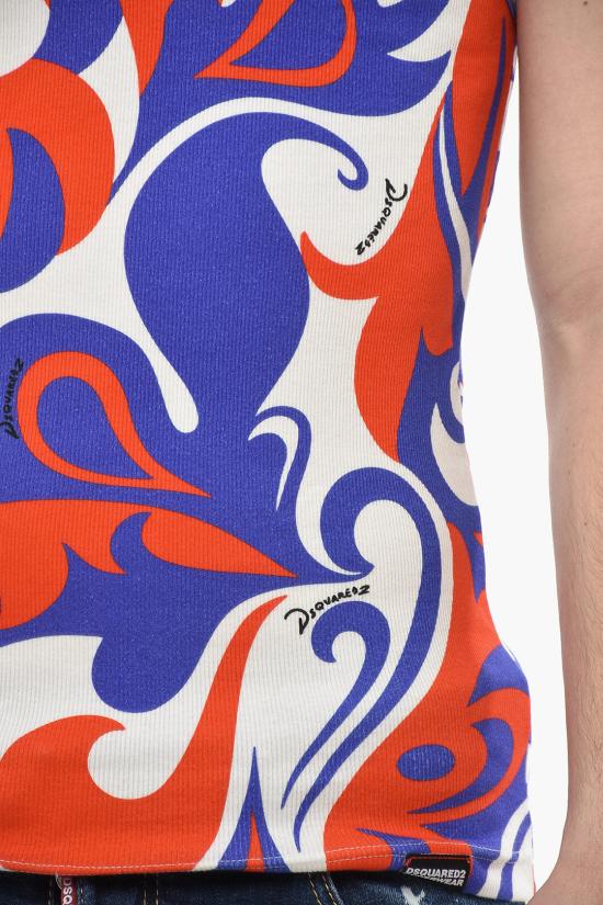  디스퀘어드2 반팔 티셔츠 D9D095200ISA01618 Multicolor - DSQUARED2