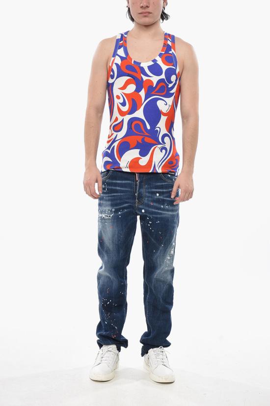  디스퀘어드2 반팔 티셔츠 D9D095200ISA01618 Multicolor - DSQUARED2