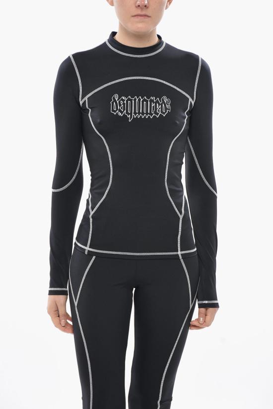  디스퀘어드2 긴팔 티셔츠 D6BN94780ISA01010 Black